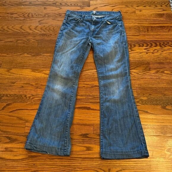 7 for all Mankind Charlize Wide Leg Jeans. Size 28. - Picture 1 of 12